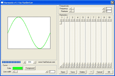 PhotoShop plug-in for complex waves.